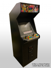 X-Men vs. Street Fighter cabinet